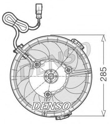 ВЕНТИЛЯТОР РАДИАТОРА AUDI фото
