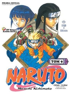 NARUTO TOM 9 PL NOWA MANGA