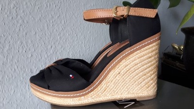 TOMMY HILFIGER SANDAŁKI DAMSKIE 37