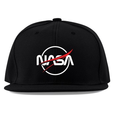 SNAPBACK FULLCAP CZAPKA Z DASZKIEM PŁASKIM NASA