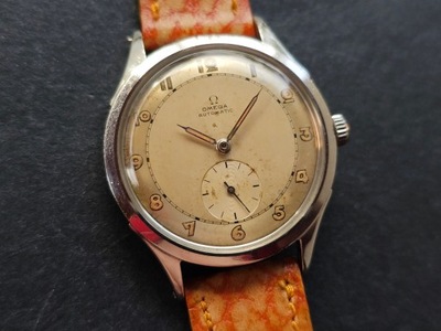 Omega Bumper Automatic, 1947s, 35 mm, Oryginal, ref. C2583-4
