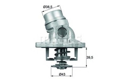 ТЕРМОСТАТ BMW 88C E65 E68 4,0D 4,5D BEHR