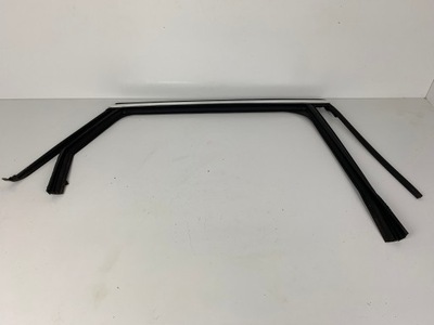 Peugeot 508 прокладка рамка двері правий задня хром фото №1