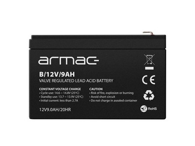 Bateria do zasilacza awaryjnego ARMAC B/12V/9AH