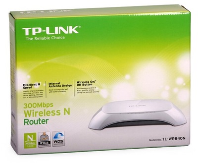 Router TP-Link TL-WR840N WiFi N300 1xWAN 4xLAN