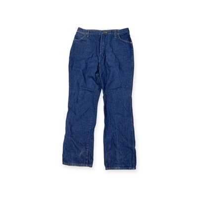 Spodnie jeansowe damskie granatowe Wrangler XL