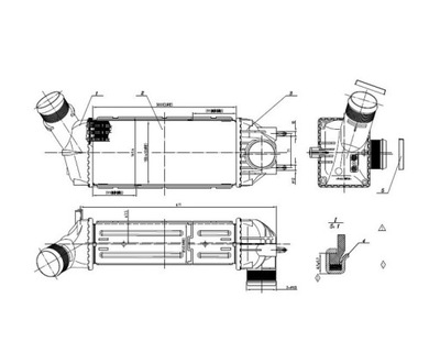 INTERCOOLER PEUGEOT 307 3_ 09.05- 0384G4 NUEVO  