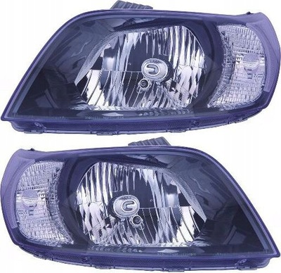 Фары лампы chevrolet aveo kalos 08- набор фото №1