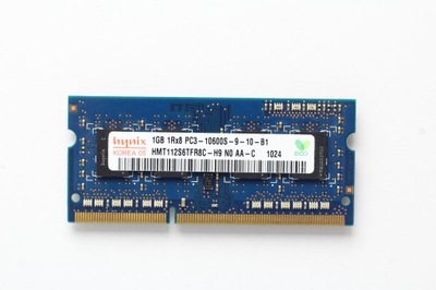 PAMIĘĆ RAM HYNIX 1GB 1RX8 PC3-10600S