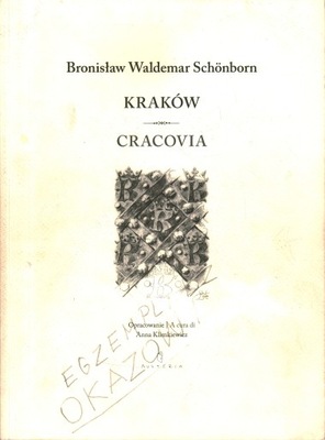 KRAKÓW CRACOVIA - BRONISŁAW WALDEMAR-SCHONBORN