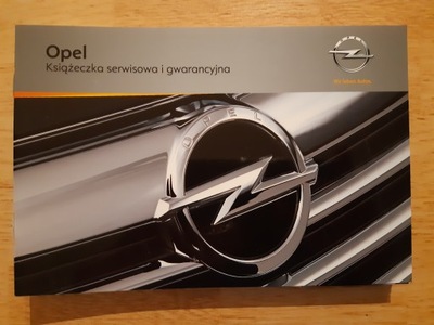 Opel - książka serwisowa