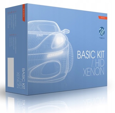 Zestaw Xenon H1 8000K BASIC M-Tech