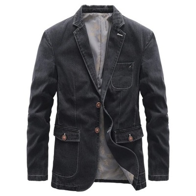 Spring And Autumn Denim Jacket Business Casual New