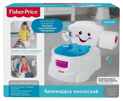 W1330 FISHER PRICE WESOŁY ŚPIEWAJĄCY NOCNIK NOCNICZEK