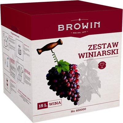 Zestaw winiarski 15 L