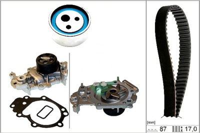 Ina набор ремень распределительного вала с насос wody renault twingo ii 1.2 фото №1