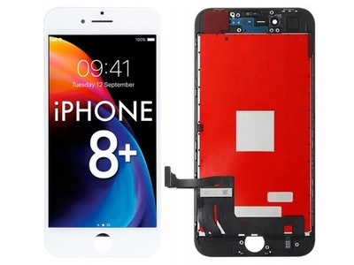 WYŚWIETLACZ LCD EKRAN SZYBKA DOTYK DO IPHONE 8 PLUS 8+ A1864 A1897 BIAŁY