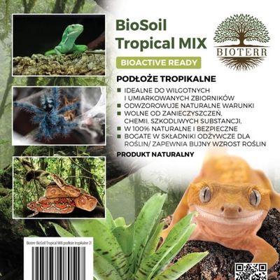 BioSoil Tropical MIX podłoże tropikalne 2L