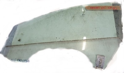 Vw passat cc скло двері лівий перед фото №1