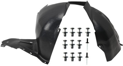 Підкрилок citroen c2 2003-2009 перед правий + кліпси фото №1