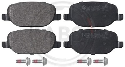 PADS BRAKE ALFA ROMEO 159 05- REAR WITH - milautoparts-fr.ukrlive.com