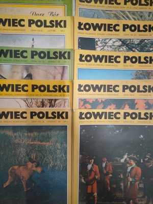 ŁOWIEC POLSKI 1-12 rocznik 1989