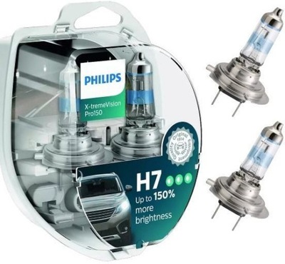 PHILIPS X-TREME НОЧНОГО ВИДЕНЬЯ GT150 ЛАМПОЧКИ 12V 55W H7