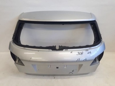 Peugeot 308 hb 2013 крышка багажника задняя фото №1