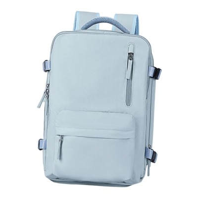 Damski plecak na laptopa Podróżny plecak na laptopa w kolorze niebieskim