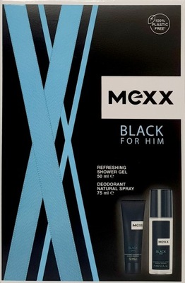 Mexx Zestaw prezentowy Black for Him