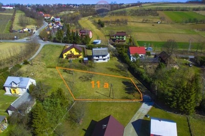 Działka, Rogi, Podegrodzie (gm.), 1100 m²