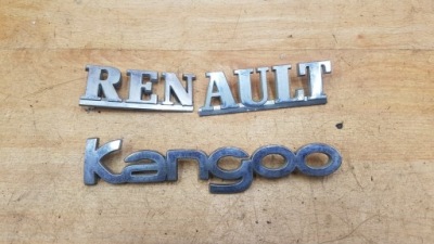 Badge Chromé Kangoo - Référence 8200694685 - Pour Renault Kangoo MK2 à Partir De 2008