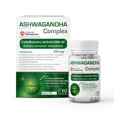 DOMOWA APTECZKA ASHWAGANDHA COMPLEX 60 TABLETEK