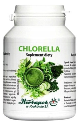 CHLORELLA 500 tabletek HERBAPOL KRAKÓW