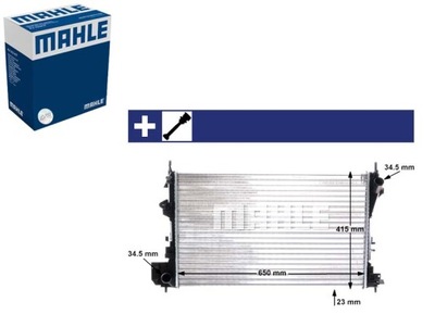 RADUADOR DEL MOTOR DE AGUA OPEL SIGNUM VECTRA C VECTRA C GTS SAAB 9-3  