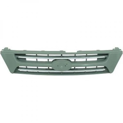 Решётка радиатора бампера передняя kia carnival 06-12 фото №1