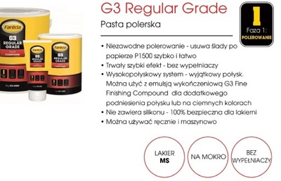 PASTA POLERSKA FARECLA G-3 1KG