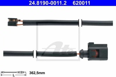 JUTIKLIS TRINKELIŲ HAM.AUDI Q7 06- 24.8190-0011.2 