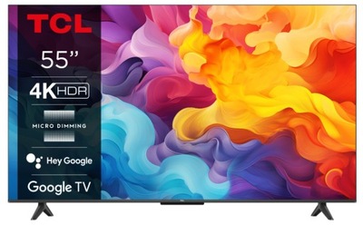 Telewizor TCL 55P655 LED 55'' 4K Ultra HD Android