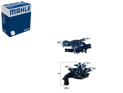 MAHLE THERMOSTAT LIQUIDE REFROIDISSEMENT MINI R56 R57 R58 R59 CLUBMAN R55 