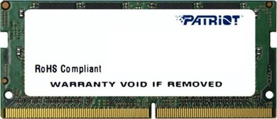 Patriot Signature 8GB [1x8GB 2666MHz DDR4 CL19 SODIMM]