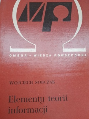 Sobczak ELEMENTY TEORII INFORMACJI