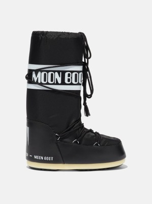 Moon Boot Śniegowce Dziecięce Nylon Black 27/30