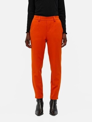 Object pomarańczowe spodnie cygaretki 38