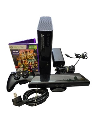 Konsola Microsoft Xbox 360 Slim 250 GB czarny PAD KINECT GRA