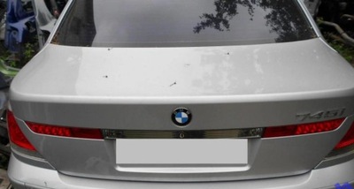 Bmw 7 e65 01-05 кришка багажника задня titansilber фото №1