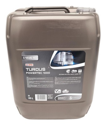 Lotos TURDUS 15W40 SHPD 20L 17KG CI-4 CH-4 E7