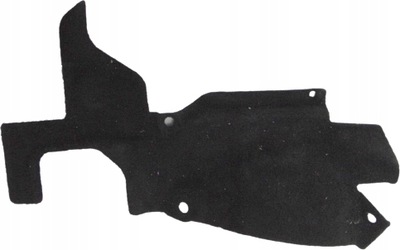 Защита крыла левая задняя maserati ghibli фото №1