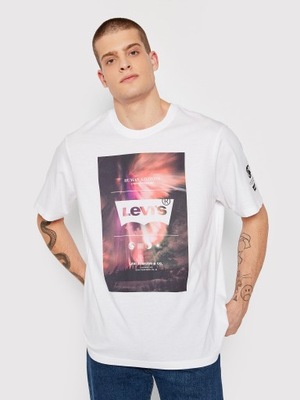 T-shirt z nadrukiem Levi's L