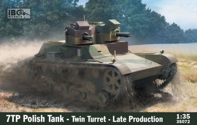 7TP Polish Tank - Twin Turret (Late) IBG 35072